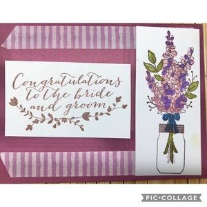 Handmade Floral Greeting Card